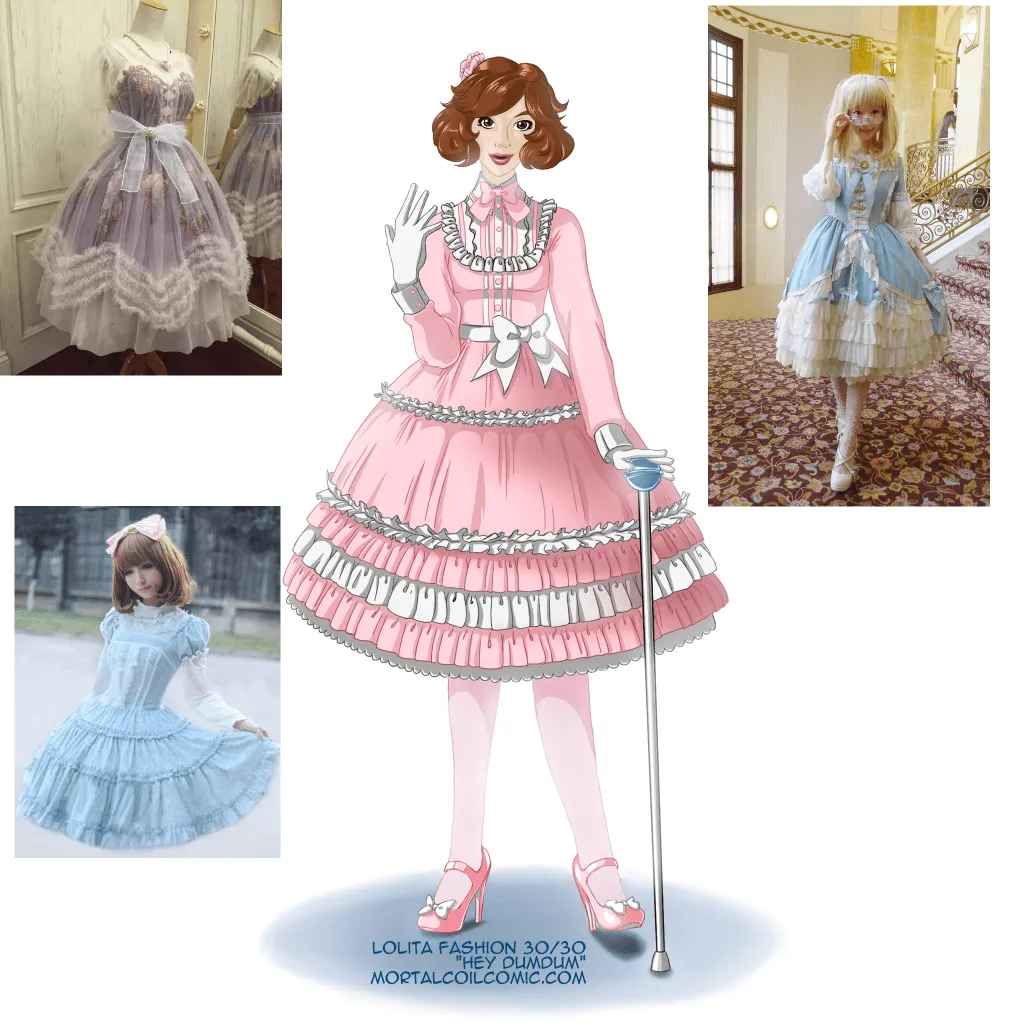 Lolita Fashion #30 Hey Dumdum inspiration board