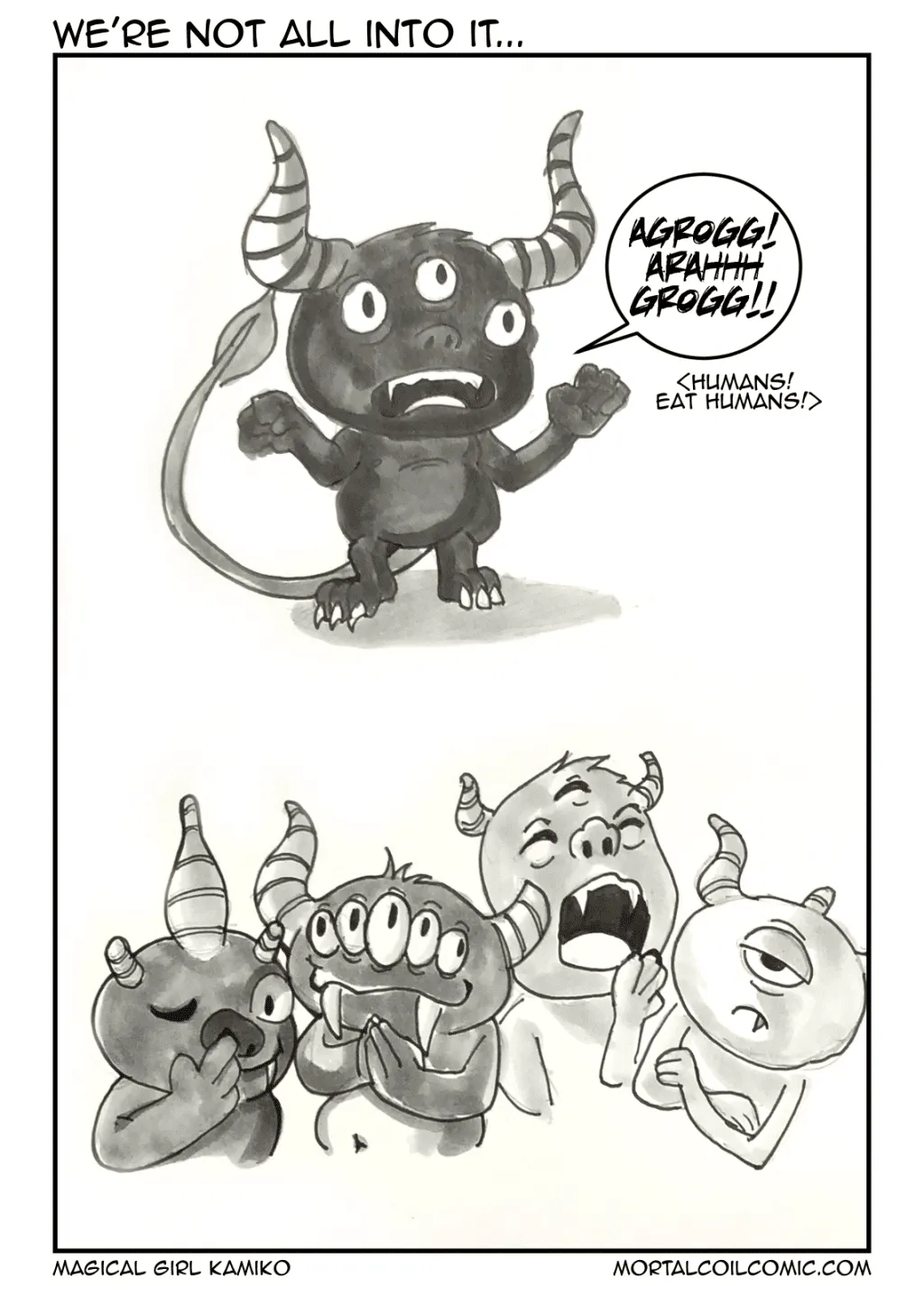 We're Not All Into Eating Humans