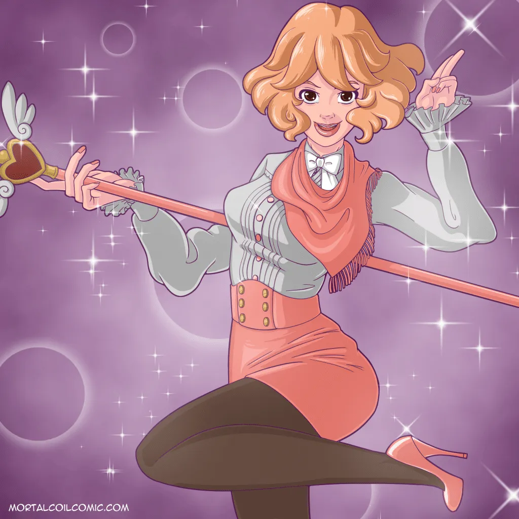 Magical Girl Kamiko Pose Sexy!