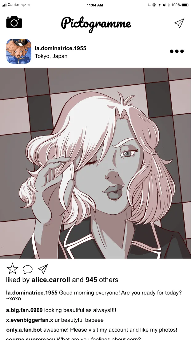 Catherine Pictogram UX Artboard