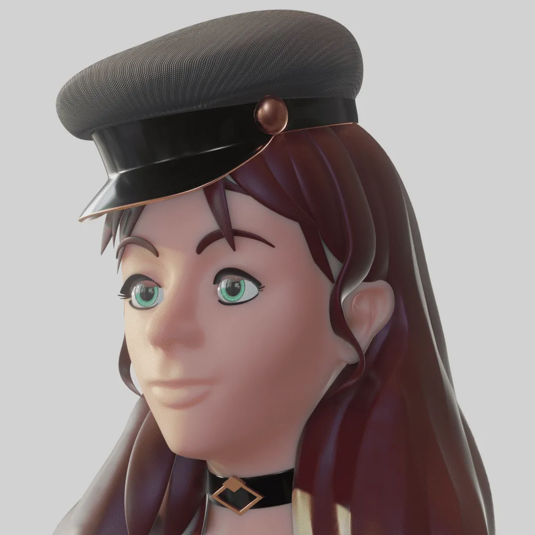 Dorothea Fire Emblem Three Houses Fan Art | Glenn Song Blender 3D Art