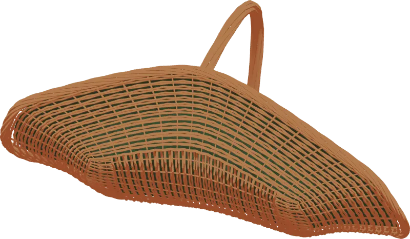 Wicker Baslet Blender Final | Kamiko Christmas 2020 Digital Postcard | This Mortal Coil Webcomic