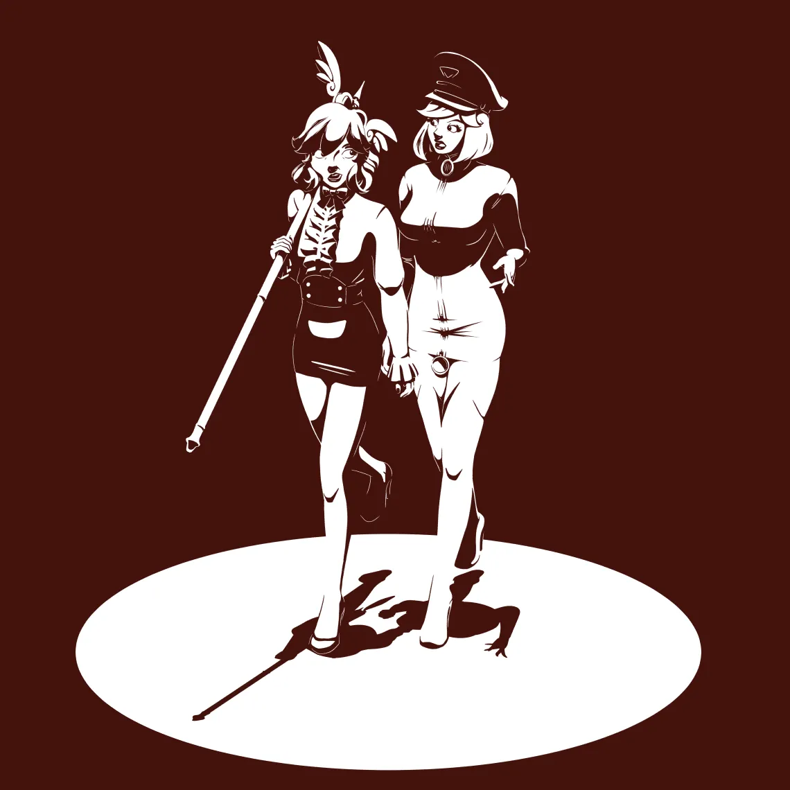 Drew them real good!