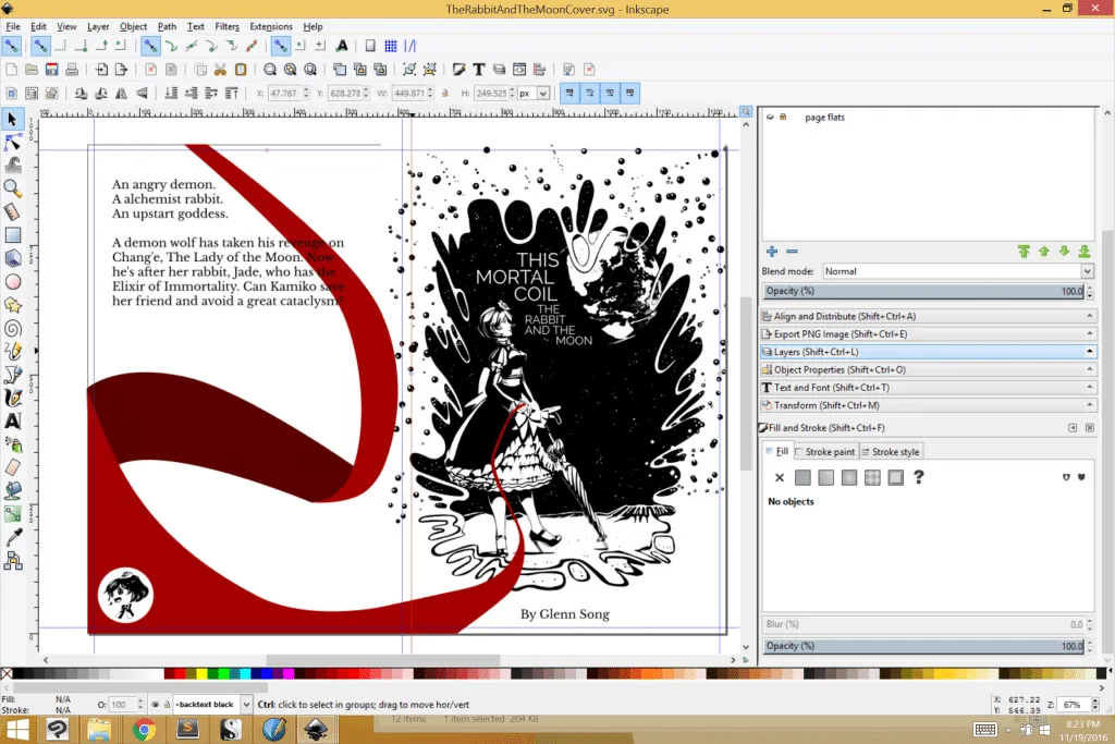 The Rabbit and the Moon Cover | This Mortal Coil Webcomic 