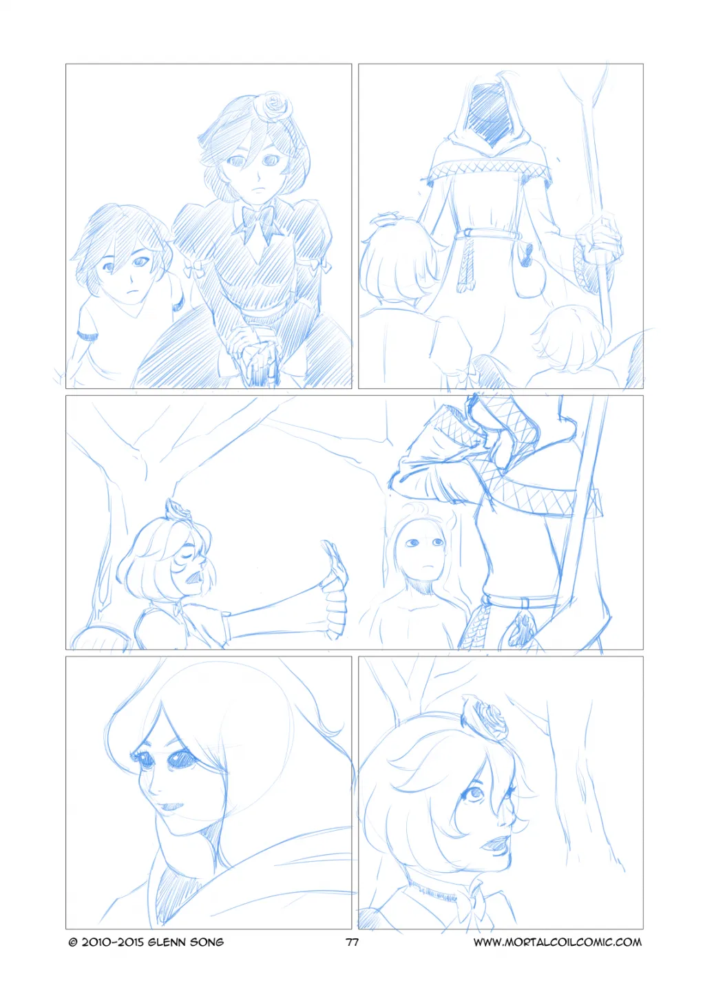The Ferrywoman - 2 - Pencils