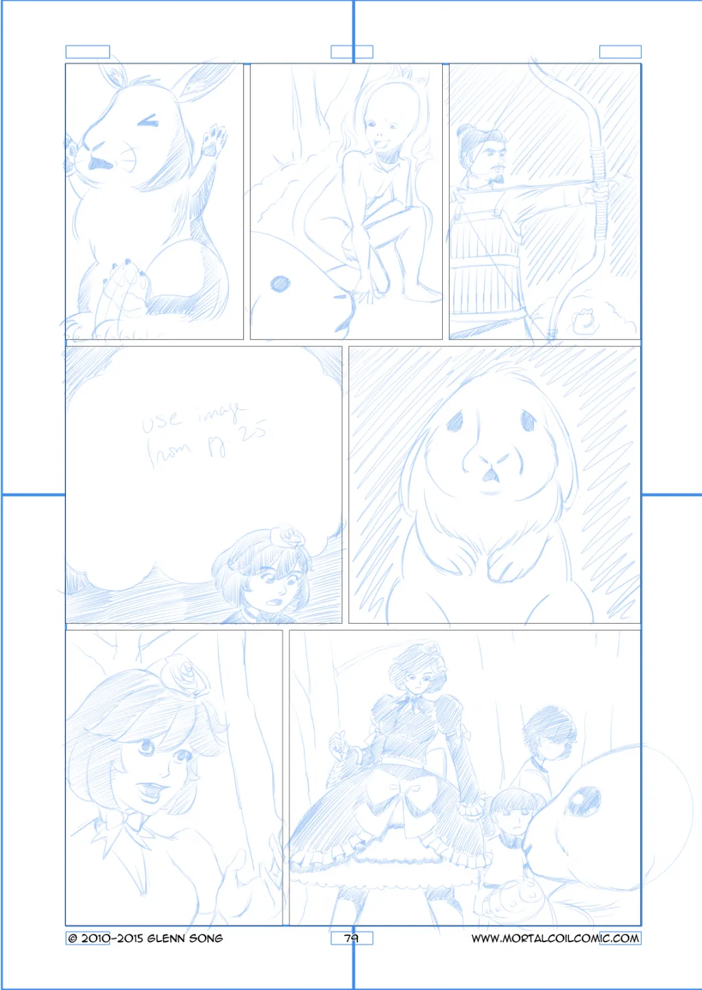 The Ferrywoman - 4 Pencils