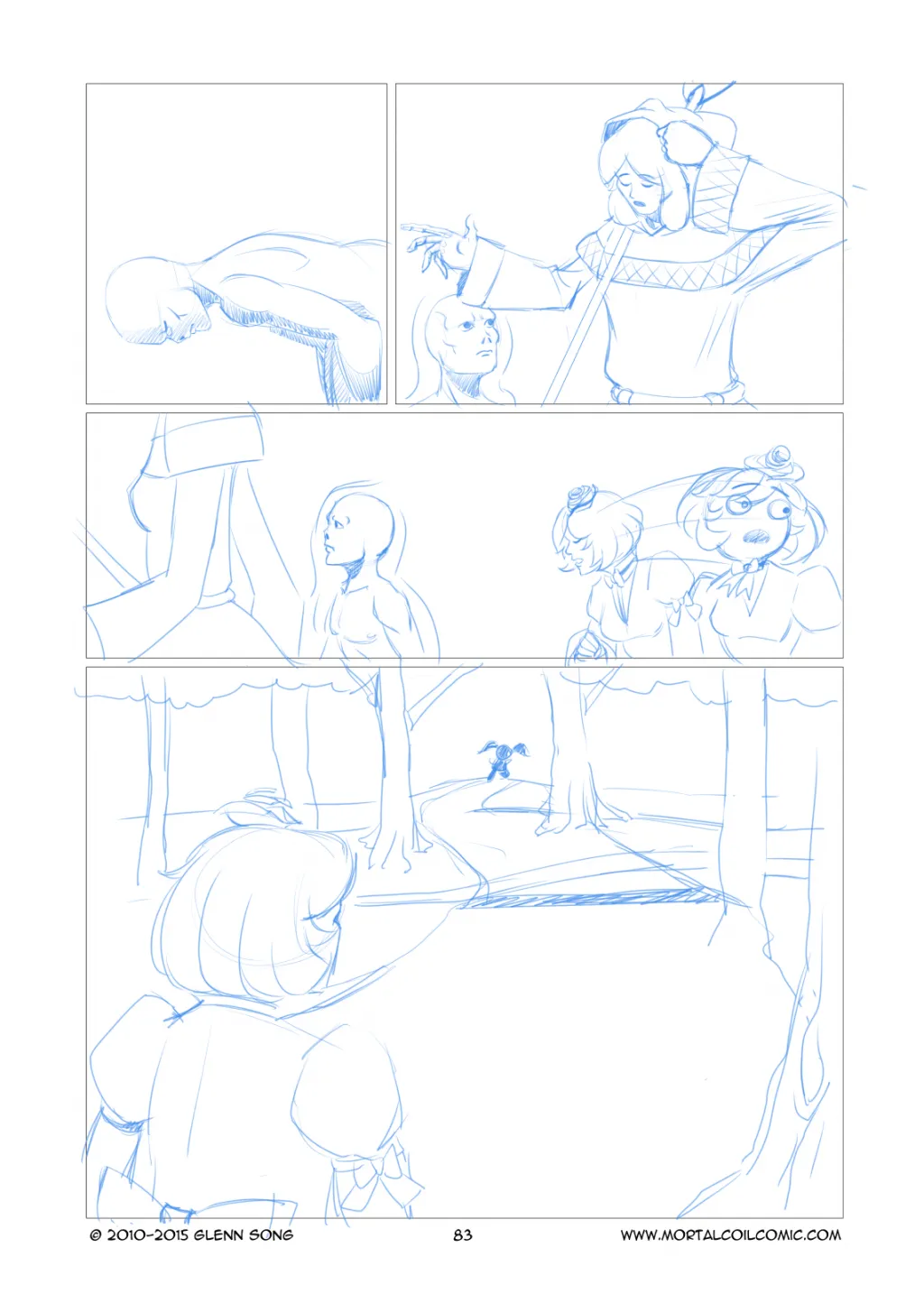 The Ferrywoman - 8 Pencils