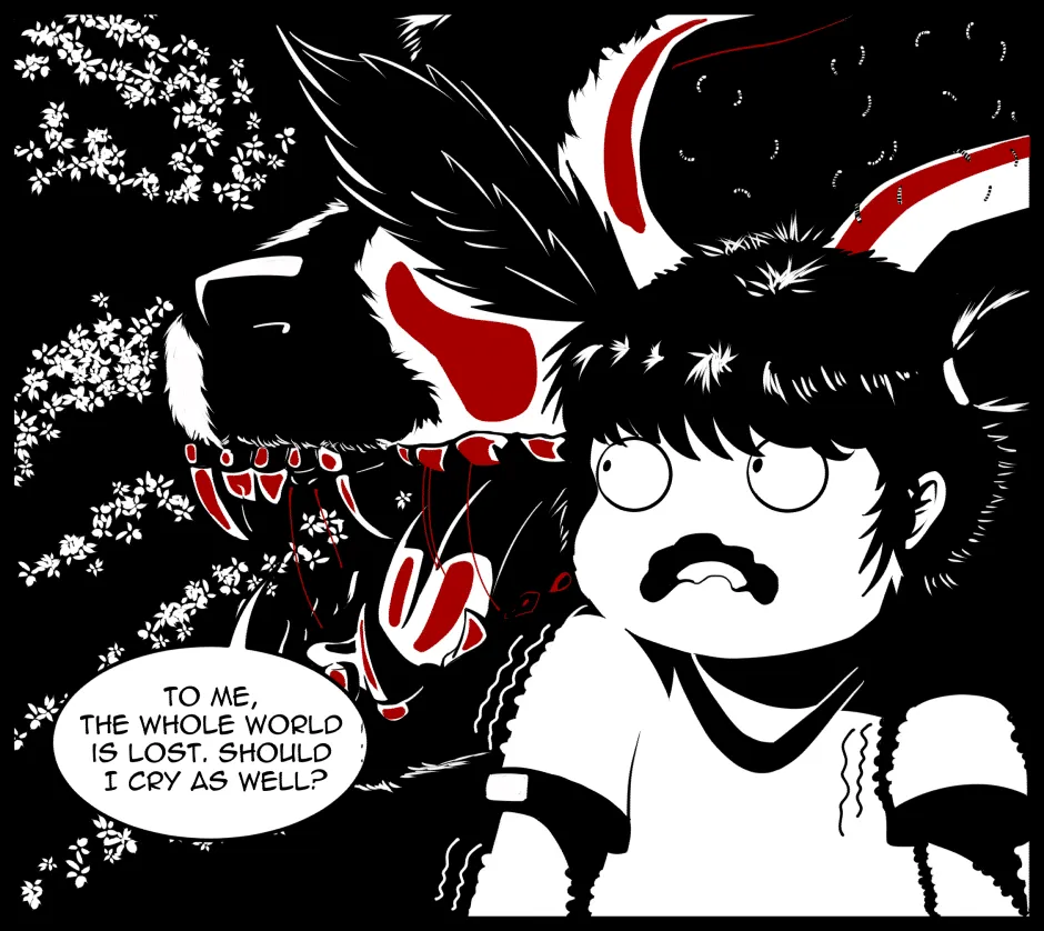 Frame from Voice in the Woods - 4