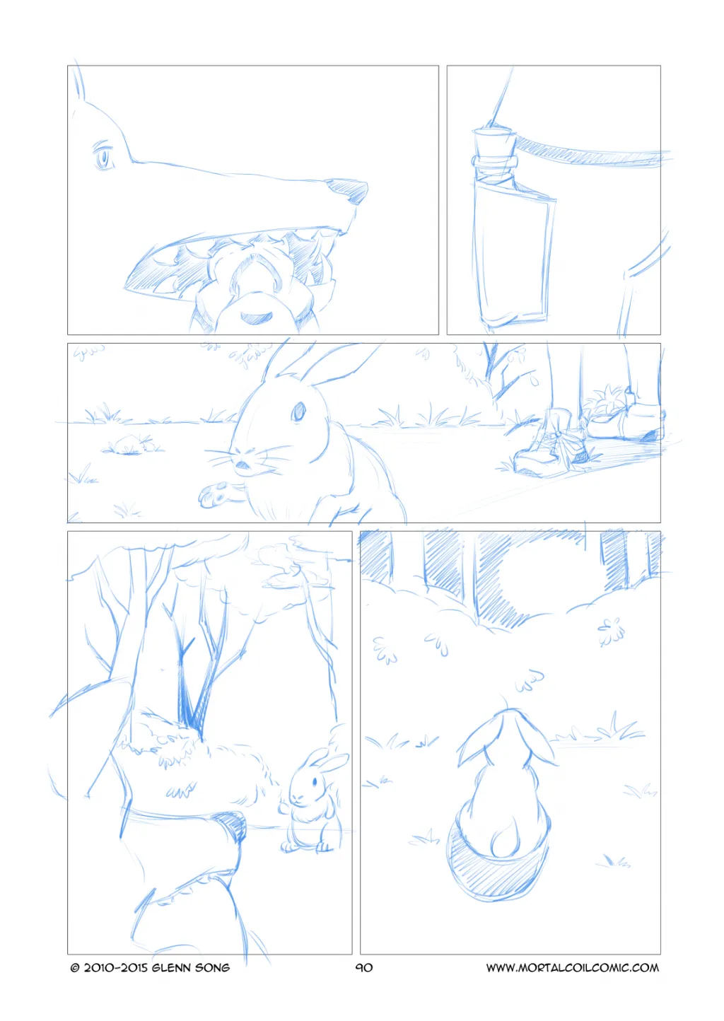 A Voice in the Woods - 7 Pencils