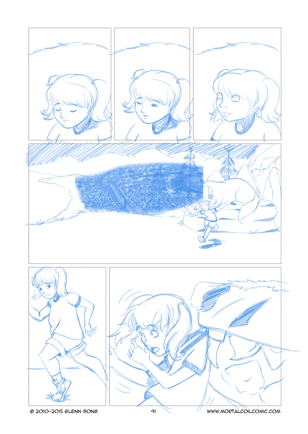 A Wolf's Cry - 1 - Pencils