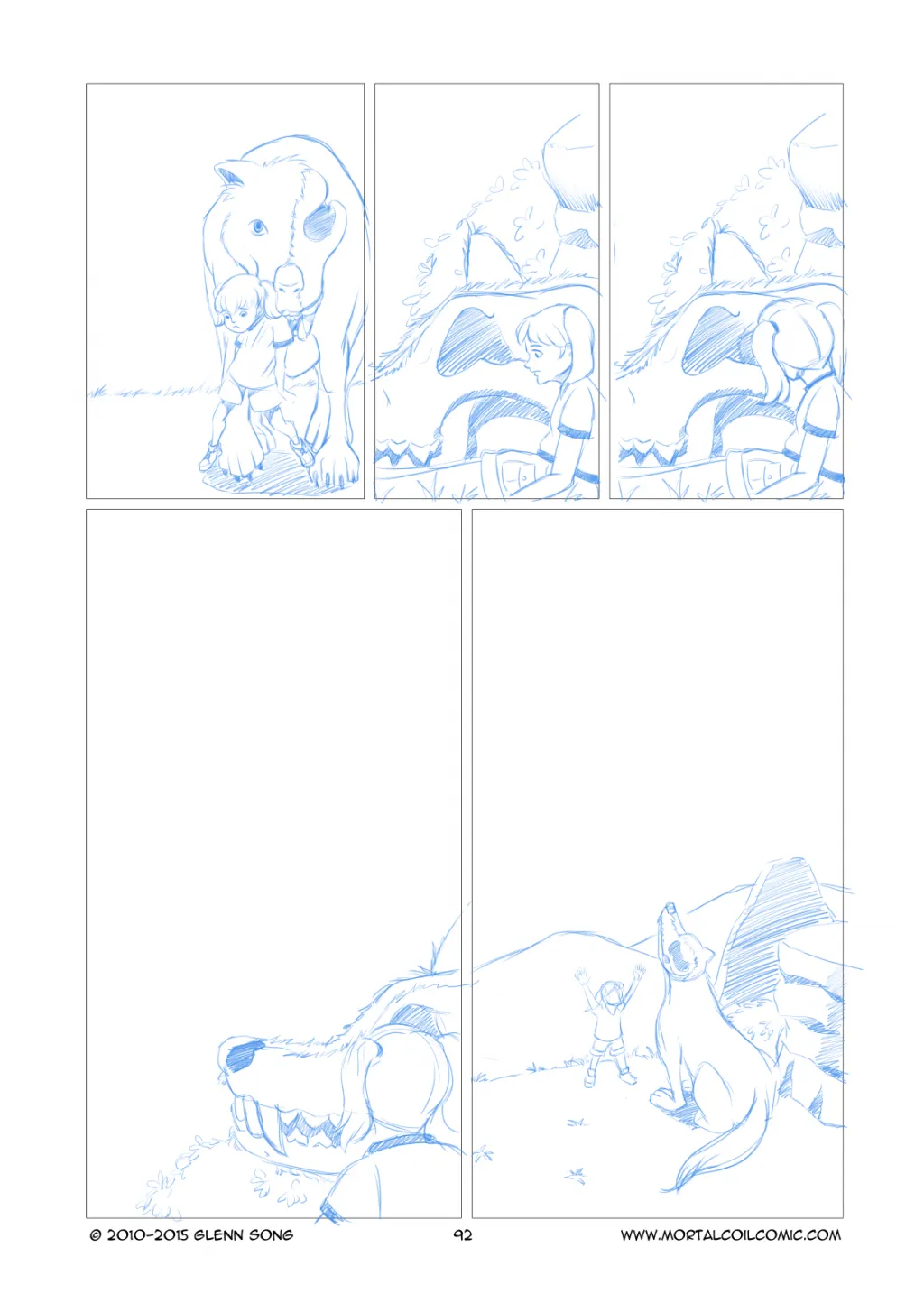 A Wolf's Cry - 2 - Pencils