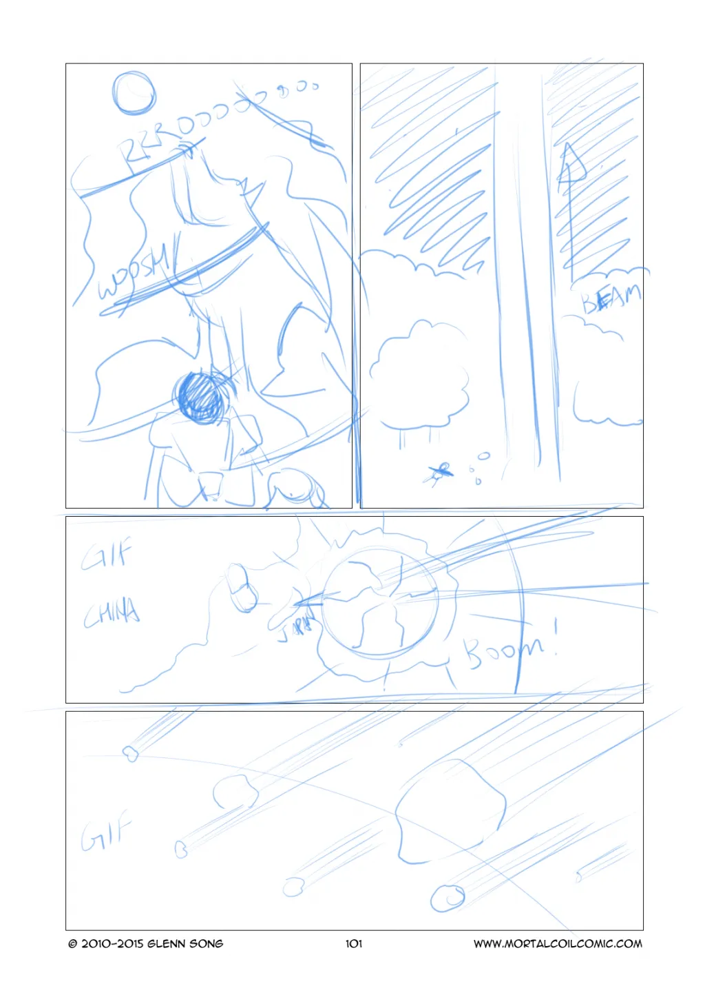 The Miracle, Page 5 Storyboards