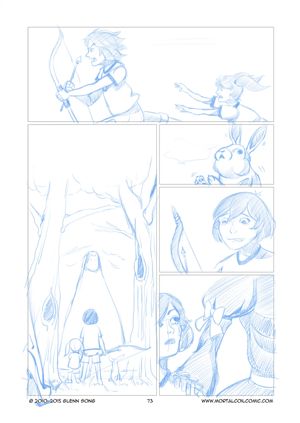 Archer of the West - 4 Pencils