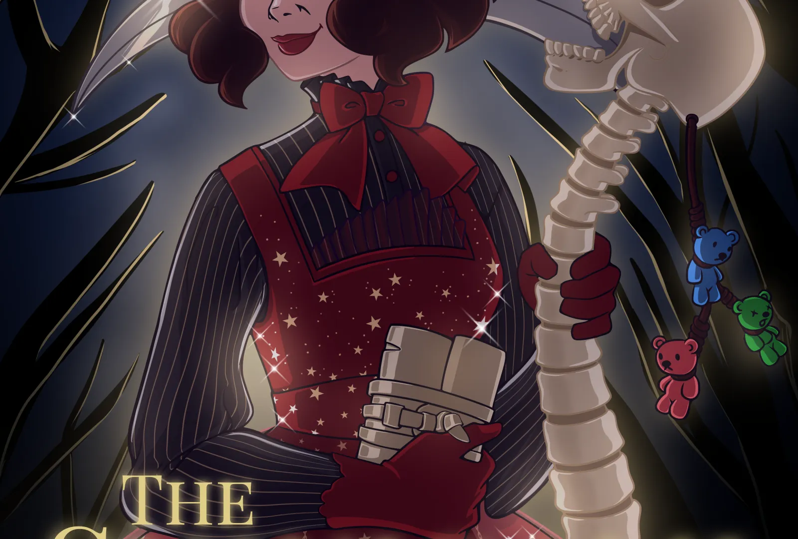 Four kids playing a table top game summon a shinigami named Kamiko using an ancient book of sigils, what could go wrong?