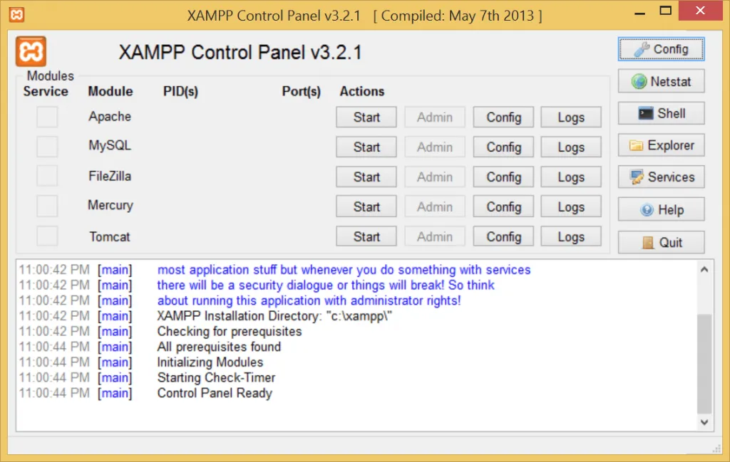 XAMPP | The Rabbit and the Moon Retrospective