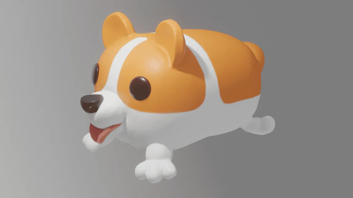 Tiny Doog | Glenn Song 3D Blender Art