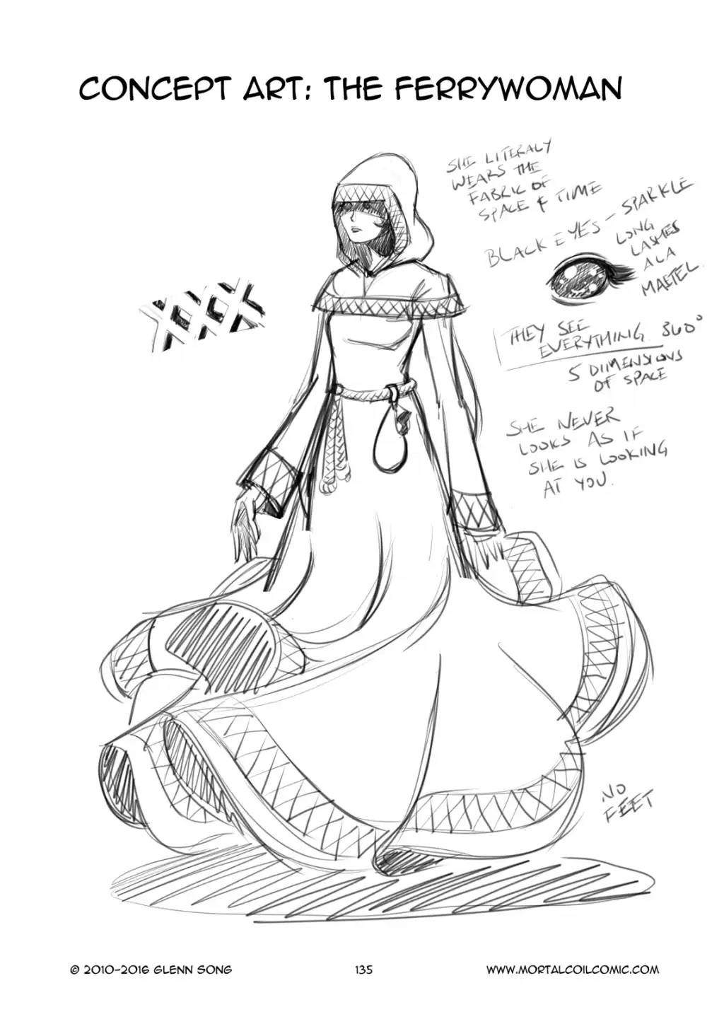 Concept Art: The Ferrywoman