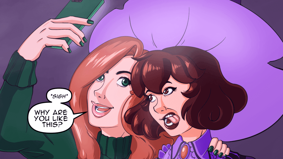 Hey, Can You Not? | Kamiko and Samantha Why Are You Like This? | Halloween Lolita Fashion | This Mortal Coil Webcomic